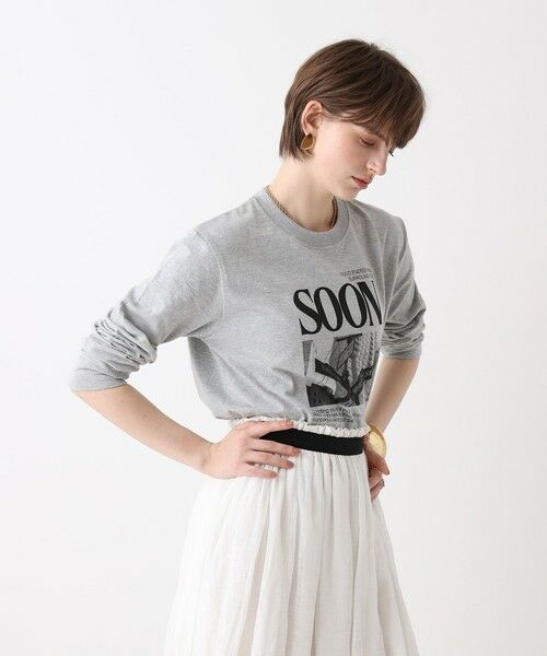 allureville / アルアバイル カットソー | サイネージロゴロングTシャツ | 詳細17