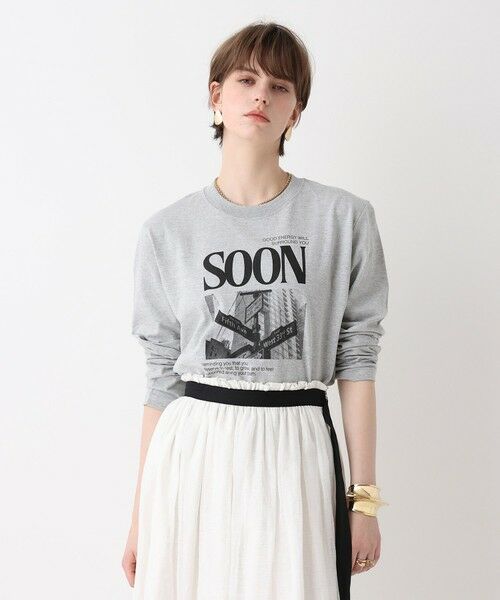 allureville / アルアバイル カットソー | サイネージロゴロングTシャツ | 詳細18