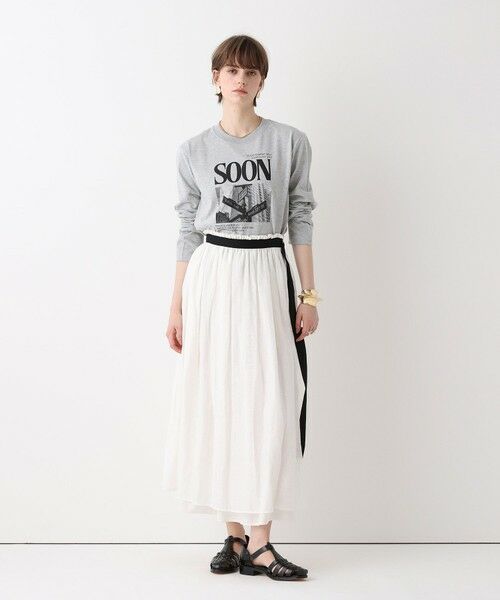 allureville / アルアバイル カットソー | サイネージロゴロングTシャツ | 詳細20