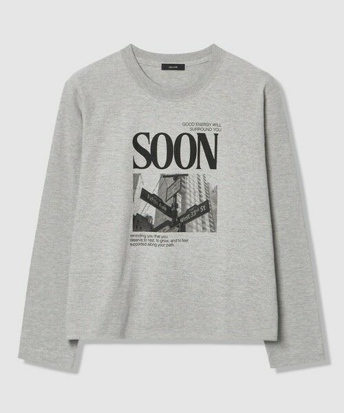 allureville / アルアバイル カットソー | サイネージロゴロングTシャツ | 詳細22