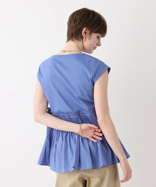 allureville / アルアバイル カットソー | 刺繍プリーツペプラムプルオーバー | 詳細14