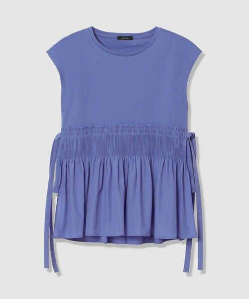 allureville / アルアバイル カットソー | 刺繍プリーツペプラムプルオーバー | 詳細16