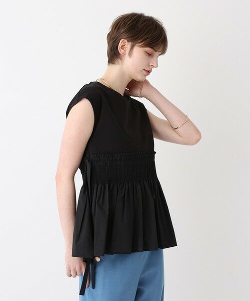 allureville / アルアバイル カットソー | 刺繍プリーツペプラムプルオーバー | 詳細20