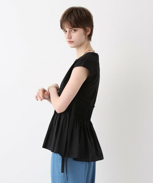 allureville / アルアバイル カットソー | 刺繍プリーツペプラムプルオーバー | 詳細21