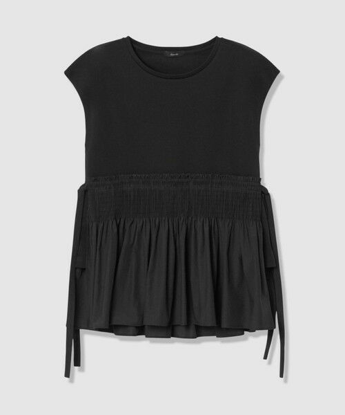 allureville / アルアバイル カットソー | 刺繍プリーツペプラムプルオーバー | 詳細24