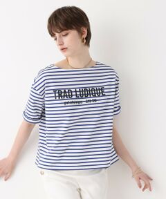 allureville / アルアバイル Tシャツ | ボーダーロゴＴ