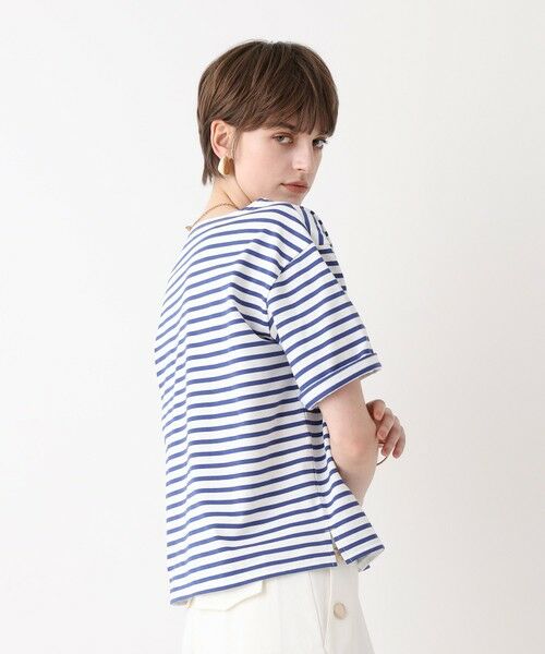 allureville / アルアバイル Tシャツ | ボーダーロゴＴ | 詳細3