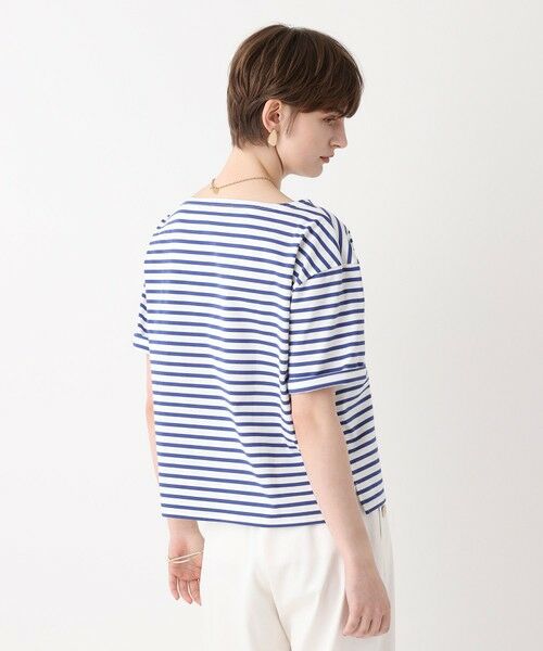 allureville / アルアバイル Tシャツ | ボーダーロゴＴ | 詳細4