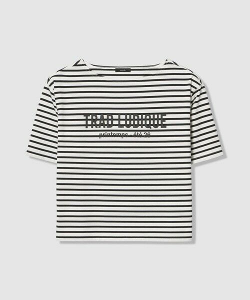allureville / アルアバイル Tシャツ | ボーダーロゴＴ | 詳細21