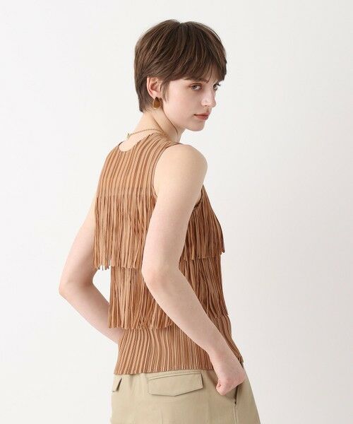allureville / アルアバイル カットソー | プリーツフリンジプルオーバー | 詳細3