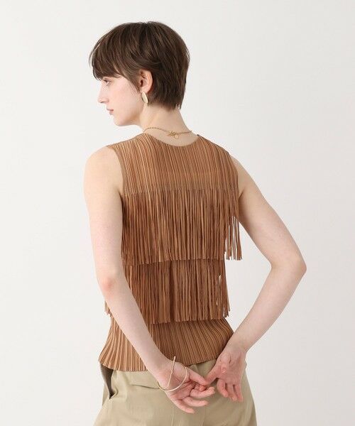 allureville / アルアバイル カットソー | プリーツフリンジプルオーバー | 詳細4