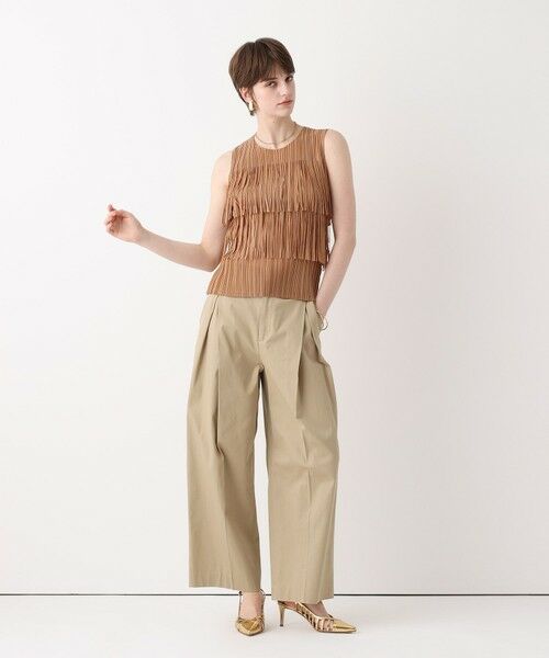 allureville / アルアバイル カットソー | プリーツフリンジプルオーバー | 詳細5