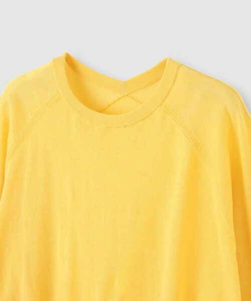 allureville / アルアバイル ニット・セーター | 【ATELIER Line】コットンシルクリネンシアープルオーバー | 詳細4