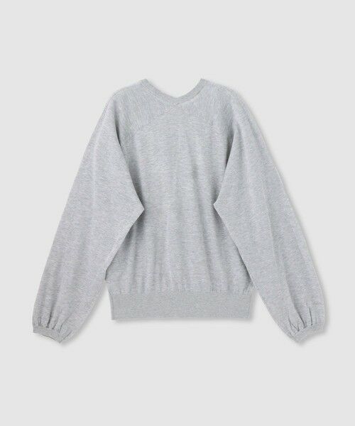 allureville / アルアバイル ニット・セーター | 【ATELIER Line】コットンシルクリネンシアープルオーバー | 詳細7