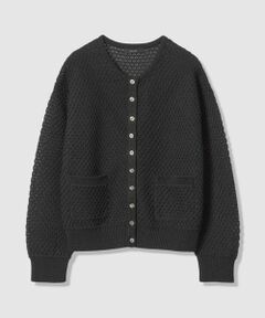 allureville / アルアバイル カーディガン・ボレロ | 透かし編みカーディガン