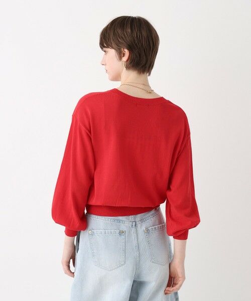 allureville / アルアバイル ニット・セーター | コットンシルクVネックプルオーバー | 詳細8