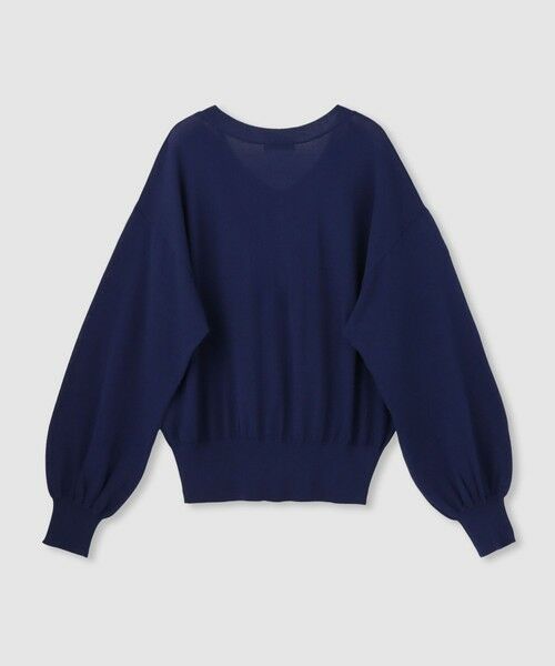 allureville / アルアバイル ニット・セーター | コットンシルクVネックプルオーバー | 詳細13