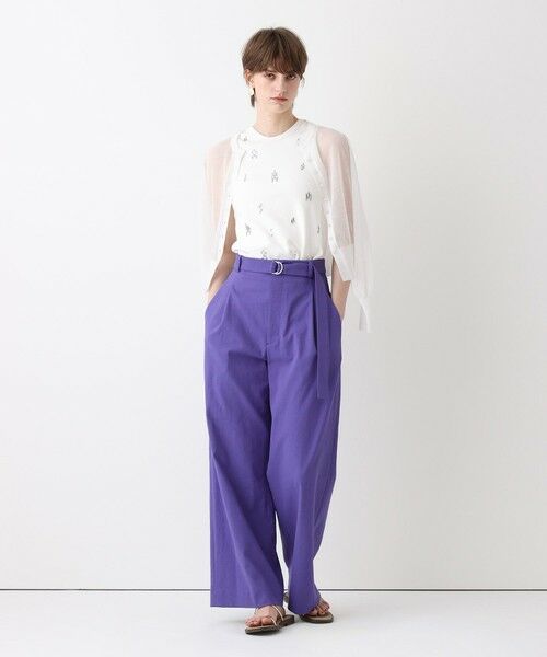 allureville / アルアバイル ニット・セーター | シアーラミスキッパーカーディガン | 詳細4