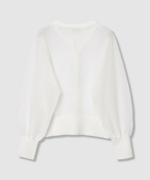 allureville / アルアバイル ニット・セーター | シアーラミスキッパーカーディガン | 詳細6