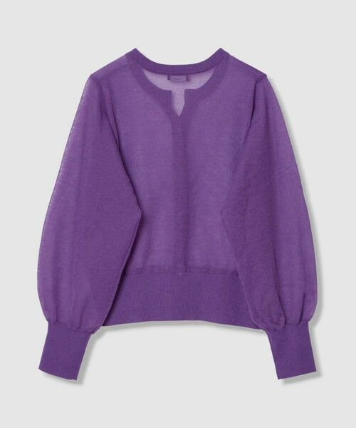 allureville / アルアバイル ニット・セーター | シアーラミスキッパーカーディガン | 詳細27