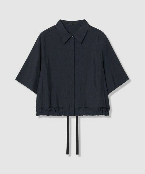 allureville / アルアバイル ブルゾン | シャツカラーブルゾン（ブラック (95)）