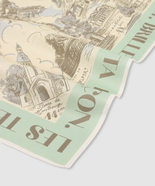 allureville / アルアバイル バンダナ・スカーフ | マッププリントスカーフ | 詳細5