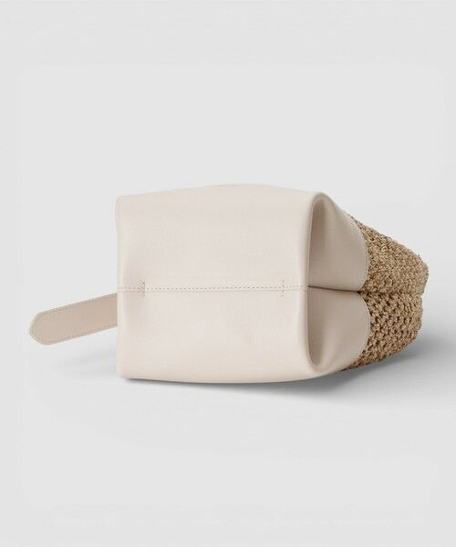 allureville / アルアバイル ショルダーバッグ | ラフィアコンビバケツバッグ | 詳細7