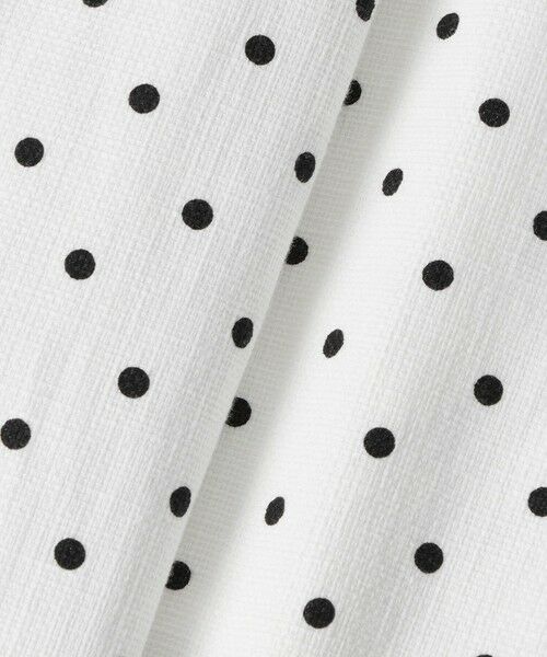 allureville / アルアバイル テーラードジャケット | 【LOULOU WILLOUGHBY】リネン混ドットハーフスリーブジャケット | 詳細18