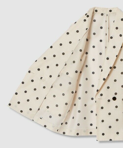 allureville / アルアバイル テーラードジャケット | 【LOULOU WILLOUGHBY】オーガンドットハーフスリーブジャケット | 詳細10