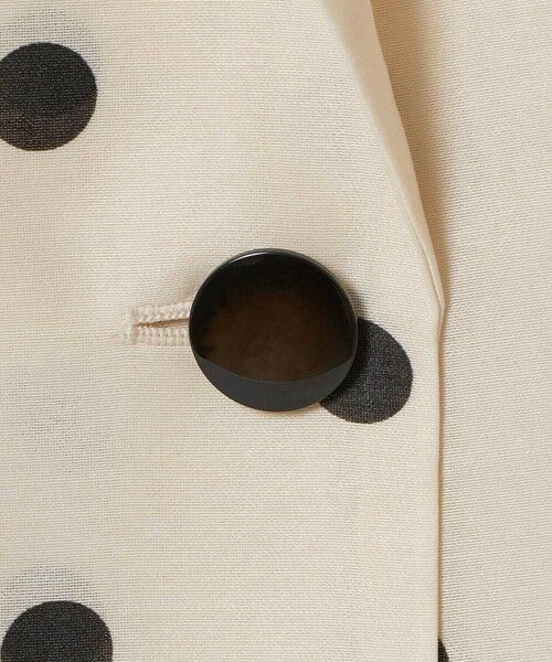 allureville / アルアバイル テーラードジャケット | 【LOULOU WILLOUGHBY】オーガンドットハーフスリーブジャケット | 詳細9