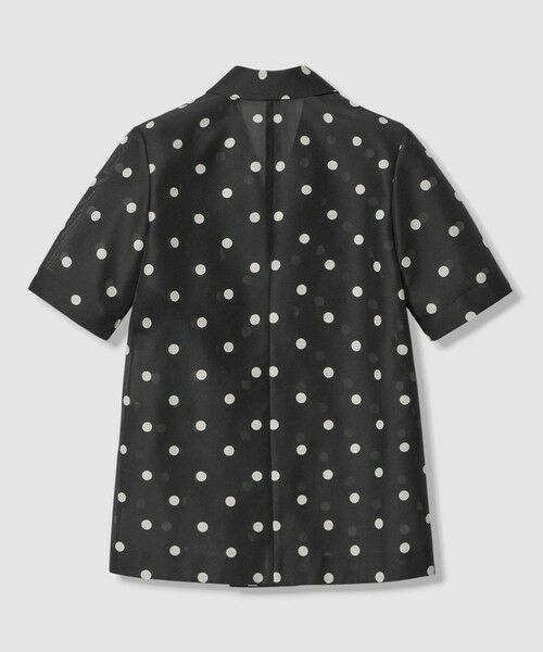 allureville / アルアバイル テーラードジャケット | 【LOULOU WILLOUGHBY】オーガンドットハーフスリーブジャケット | 詳細21