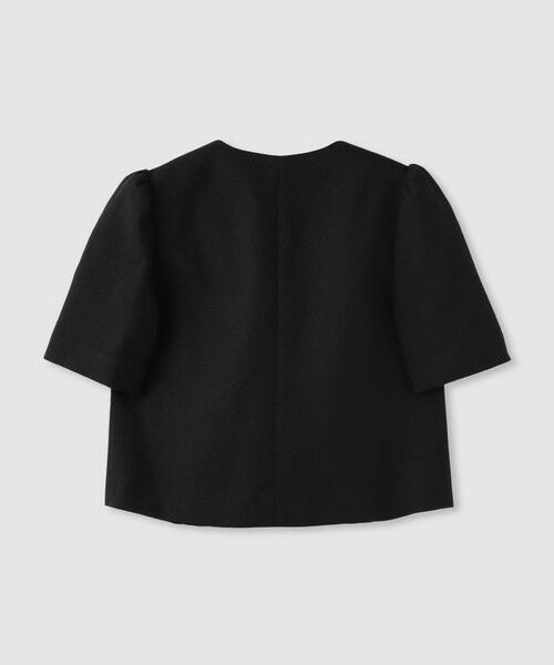 allureville / アルアバイル テーラードジャケット | 【LOULOU WILLOUGHBY】ブライトリネン半袖ジャケット | 詳細13