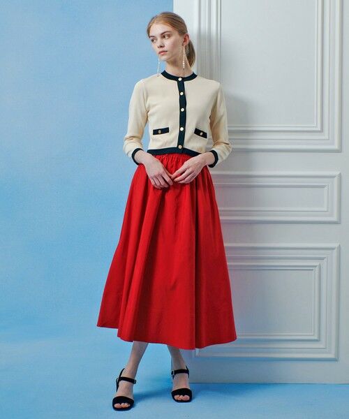 allureville / アルアバイル ロング・マキシ丈スカート | 【LOULOU WILLOUGHBY】ポリエステルコットングログランギャザースカート | 詳細13