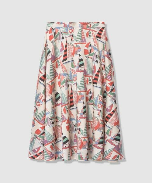 allureville / アルアバイル ロング・マキシ丈スカート | WEB・博多阪急限定【LOULOU WILLOUGHBY】RATTI マリーナプリントフレアスカート | 詳細8