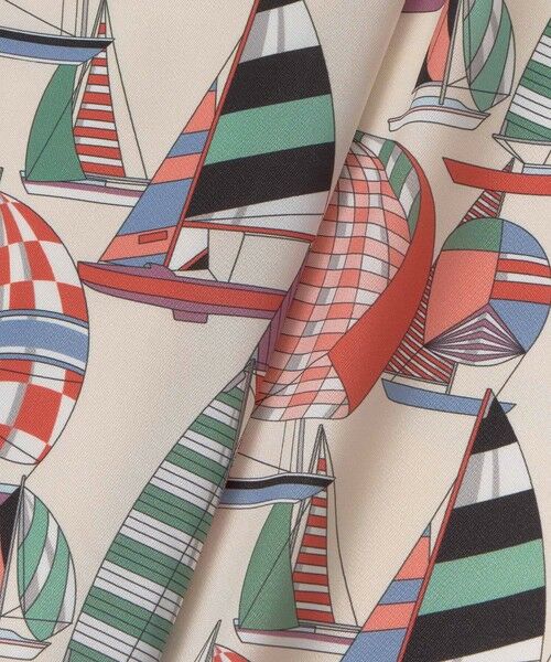 allureville / アルアバイル ロング・マキシ丈スカート | WEB・博多阪急限定【LOULOU WILLOUGHBY】RATTI マリーナプリントフレアスカート | 詳細9