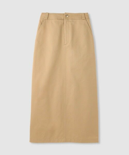 allureville / アルアバイル ロング・マキシ丈スカート | 【LOULOU WILLOUGHBY】チノタイトロングスカート（ベージュ (11)）