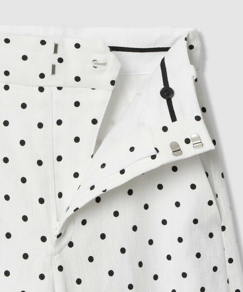 allureville / アルアバイル その他パンツ | 【LOULOU WILLOUGHBY】リネン混ドットワイドパンツ | 詳細12