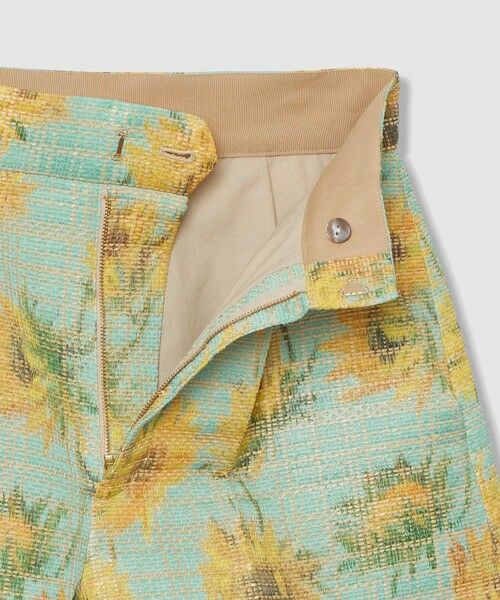 allureville / アルアバイル ショート・ハーフ・半端丈パンツ | 【LOULOU WILLOUGHBY】サンフラワーJQショートパンツ | 詳細10