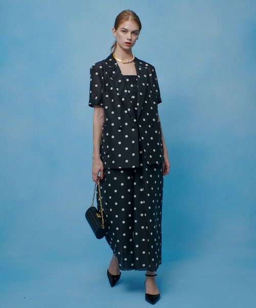 allureville / アルアバイル サロペット・オールインワン | 【LOULOU WILLOUGHBY】オーガンドットオールインワン | 詳細19