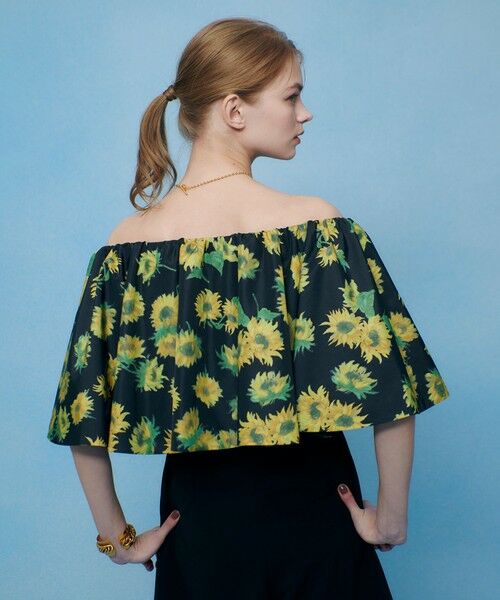 allureville / アルアバイル シャツ・ブラウス | WEB 一部店舗限定【LOULOU WILLOUGHBY】サンフラワープリントブラウス | 詳細13
