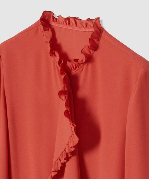 allureville / アルアバイル シャツ・ブラウス | 【LOULOU WILLOUGHBY】ヘムフリルドレープブラウス | 詳細16