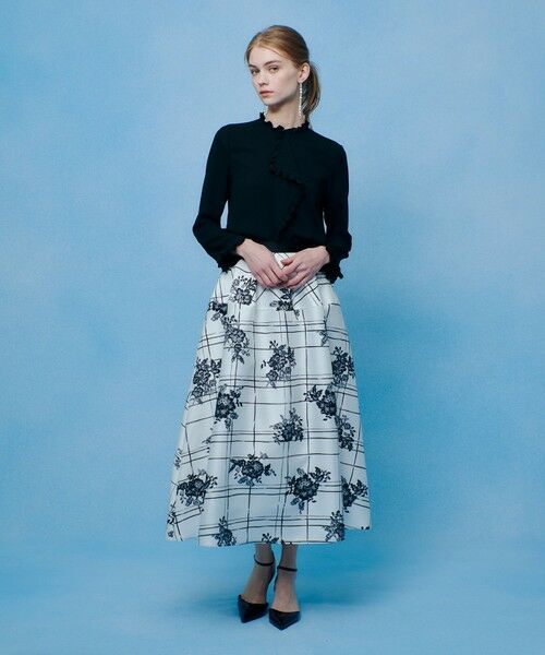 allureville / アルアバイル シャツ・ブラウス | 【LOULOU WILLOUGHBY】ヘムフリルドレープブラウス | 詳細24