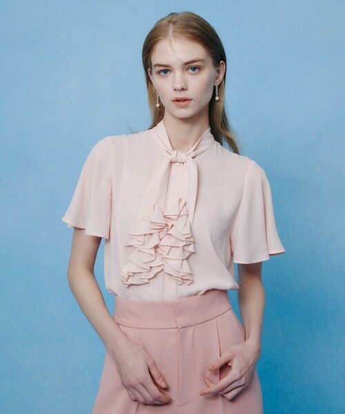 allureville / アルアバイル シャツ・ブラウス | 【LOULOU WILLOUGHBY】ペタルフリルフレアスリーブブラウス | 詳細10
