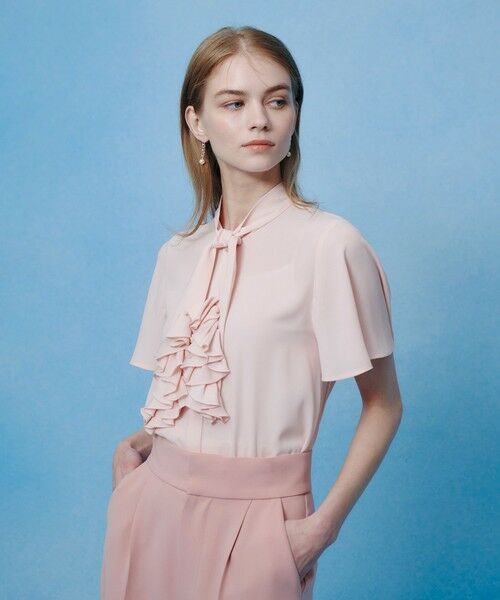 allureville / アルアバイル シャツ・ブラウス | 【LOULOU WILLOUGHBY】ペタルフリルフレアスリーブブラウス | 詳細11