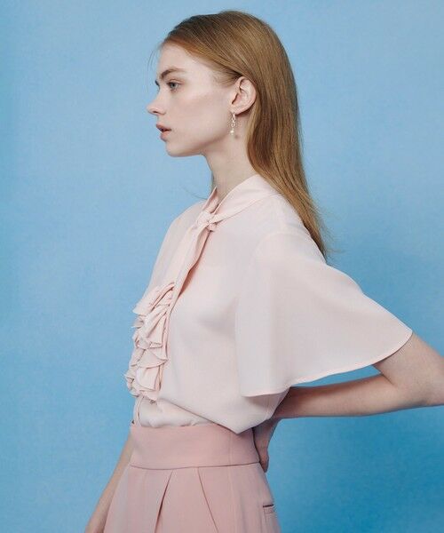 allureville / アルアバイル シャツ・ブラウス | 【LOULOU WILLOUGHBY】ペタルフリルフレアスリーブブラウス | 詳細12
