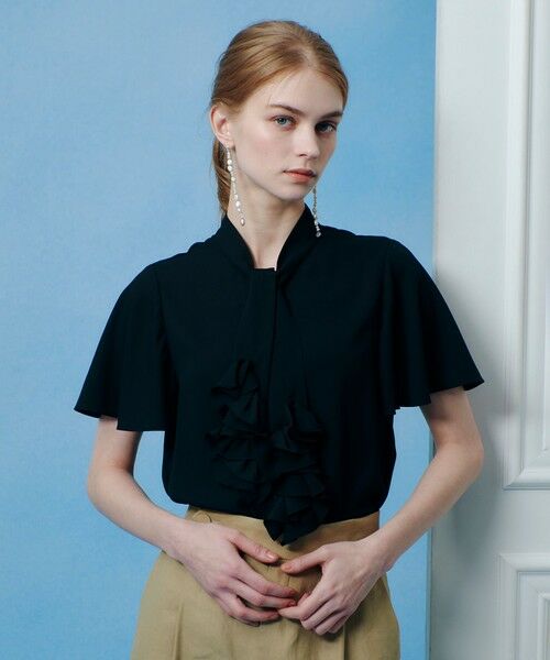 allureville / アルアバイル シャツ・ブラウス | 【LOULOU WILLOUGHBY】ペタルフリルフレアスリーブブラウス | 詳細27