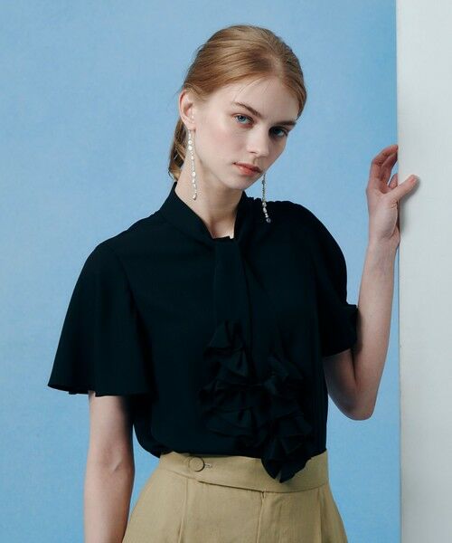 allureville / アルアバイル シャツ・ブラウス | 【LOULOU WILLOUGHBY】ペタルフリルフレアスリーブブラウス | 詳細28