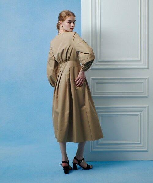 allureville / アルアバイル ロング・マキシ丈ワンピース | 【LOULOU WILLOUGHBY】バックルベルトカシュクールワンピース | 詳細4