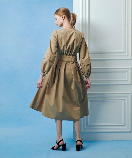 allureville / アルアバイル ロング・マキシ丈ワンピース | 【LOULOU WILLOUGHBY】バックルベルトカシュクールワンピース | 詳細5