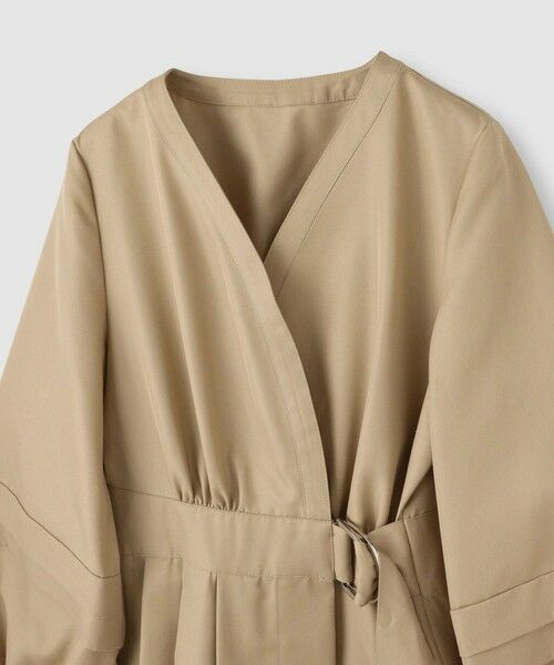 allureville / アルアバイル ロング・マキシ丈ワンピース | 【LOULOU WILLOUGHBY】バックルベルトカシュクールワンピース | 詳細2